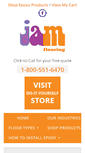 Mobile Screenshot of jamflooring.com